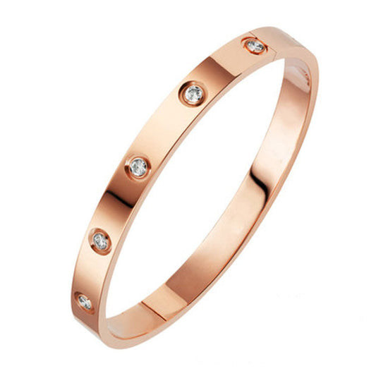 Rose Gold Eternity | Diamond Armbånd