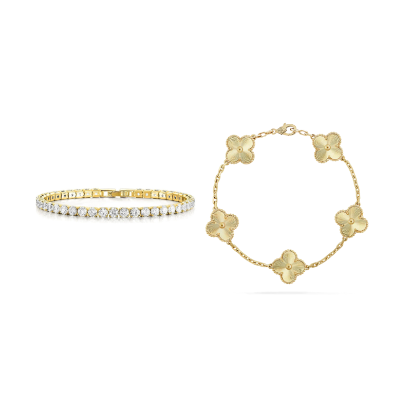 Golden Charm | Armbånd sæt